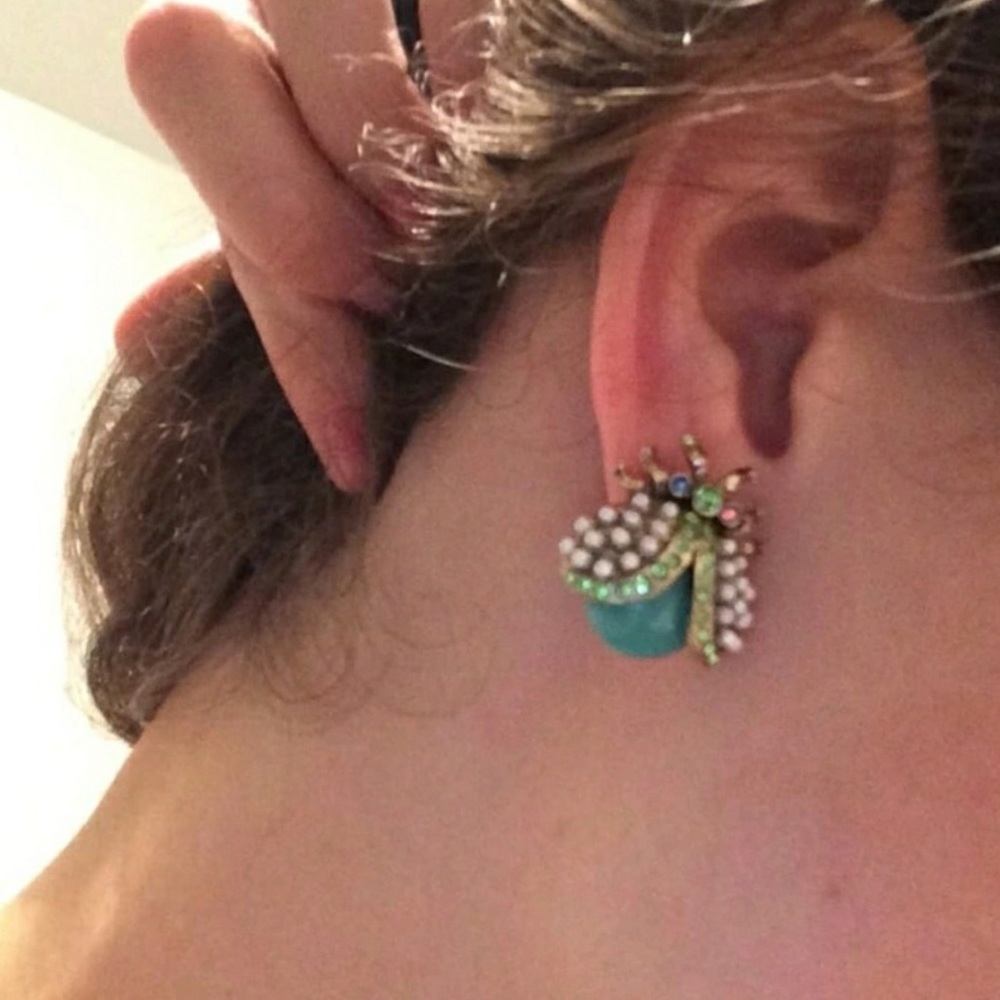 Lady Bug earrings - Picture 6 of 6